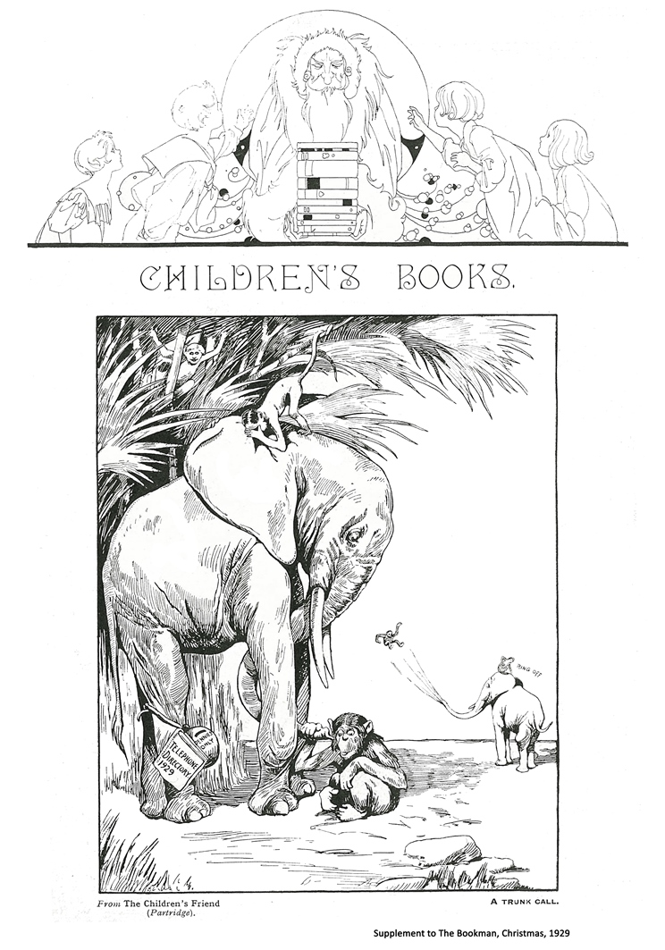 children's books The Bookman 1929