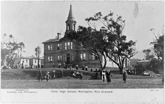 Wellington Girls' High School, pre-1905