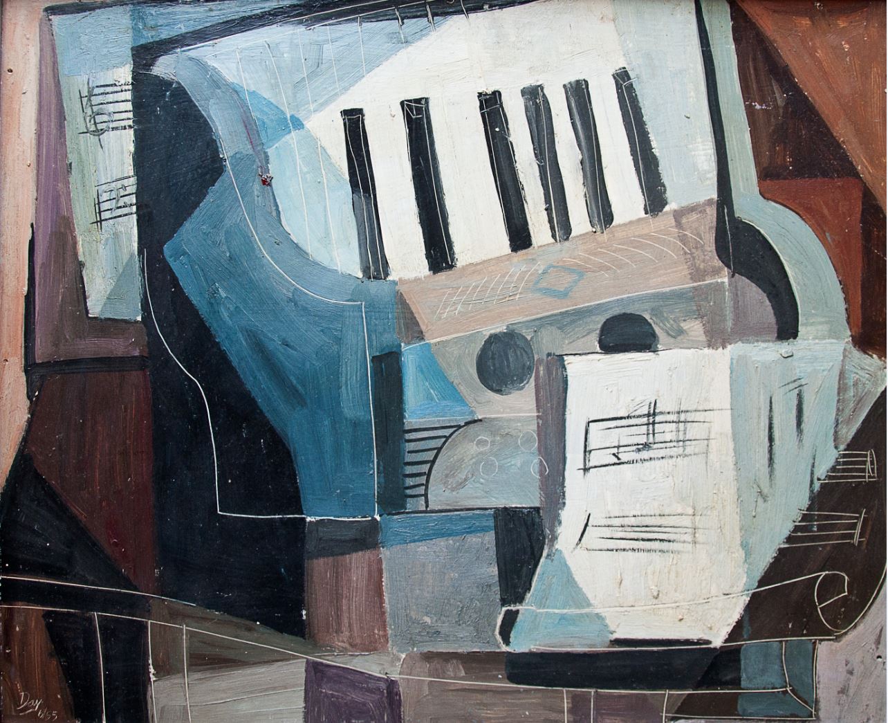 "Piano Accordion 1955 by Melvin Day"