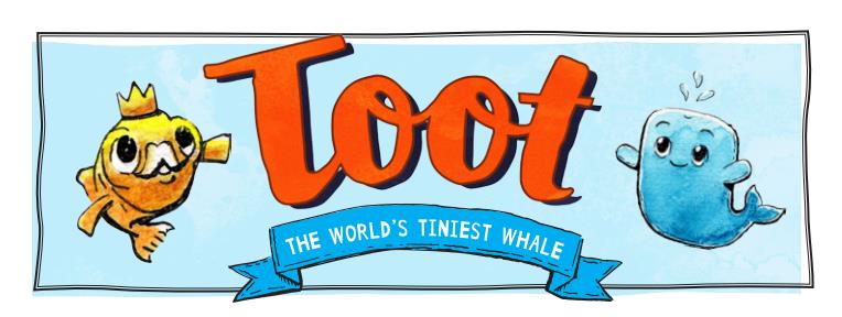 Toot the Smallest Whale banner