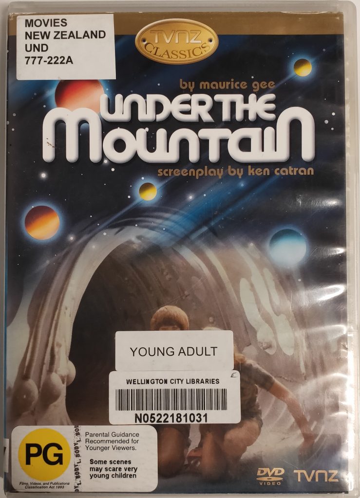 DVD cover for Under the mountain (1982)