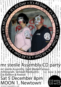 Mr Sterile Assemly Gig poster