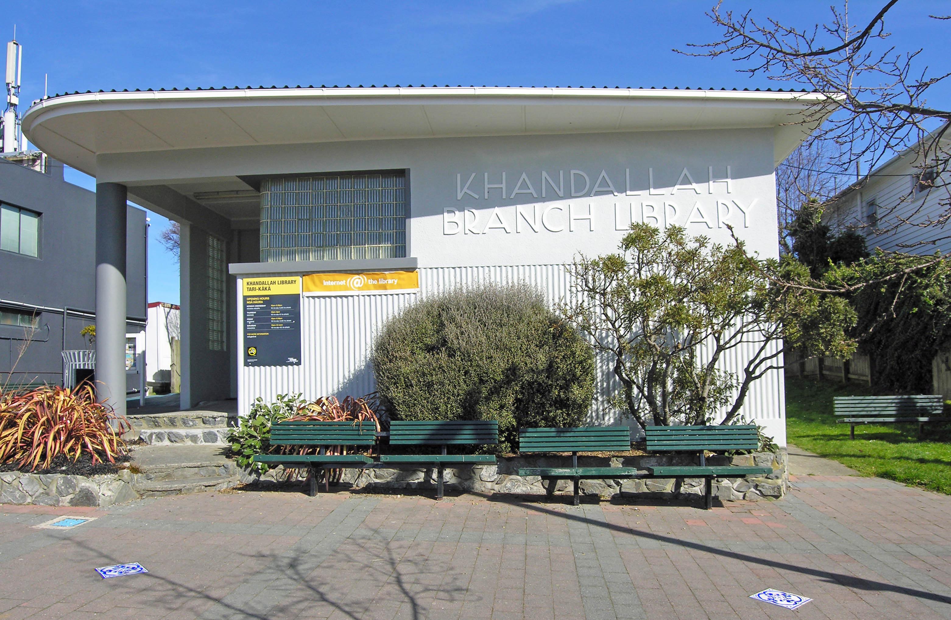 Khandallah Library branch entrance
