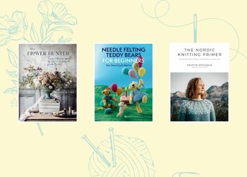 Flowers, needles, and Nordic knitting:  New craft and hobby books