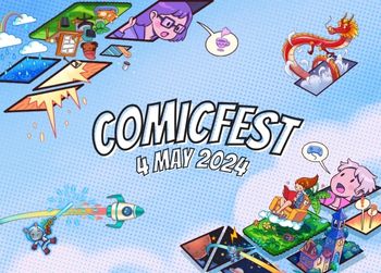 ComicFest 2024 is Sat 4 May! Register your interest