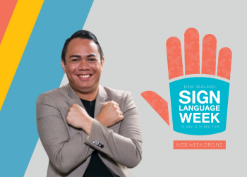 Let's sign together! New Zealand Sign Language Week 2024