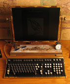Steampunk Laptop by the Flickr user vonslatt, click for original source
