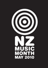 NZ Music Month 2010 logo