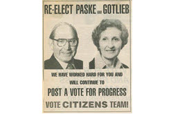 Re-election campaign 1986