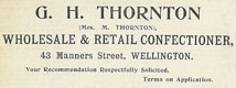Advertisement in Stone's Directory, 1904